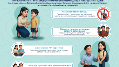 Балалар мен жасөспірімдер арасында темекі шегудің алдын алу
